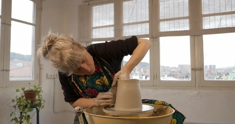 Crafting with Clay: Stock Footage 329299448