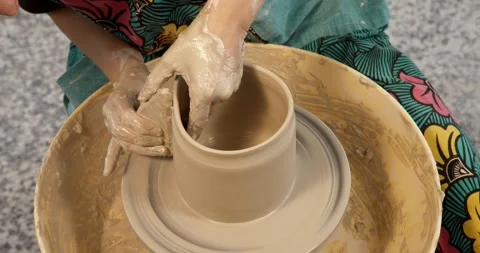 Crafting clay: Stock Footage 329304614