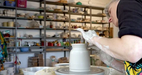 Crafting with Precision Stock Footage 329307524