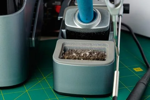 Crafting a serene workspace with organized tools and clean surroundings Stock Photos