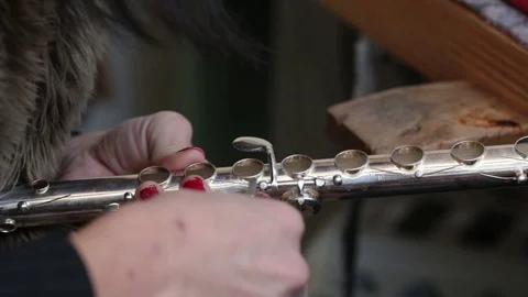 Craftman flute Video stock 94971559