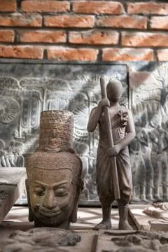 Crafts of cambodia Stock Photos