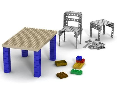 Crafts from the designer Stock Illustration