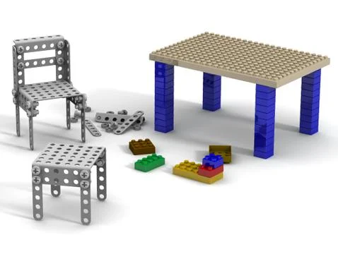 Crafts from the designer Stock Illustration