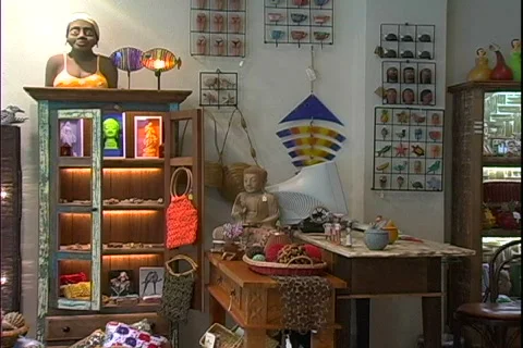 Crafts Store-zooms Stockbeeldmateriaal 817191