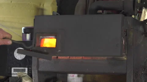 A craftsman farrier replace horseshoes Video stock 62478518