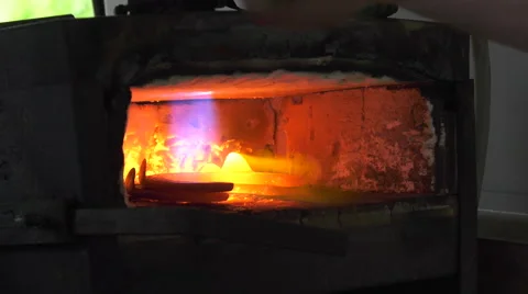 A craftsman farrier replace horseshoes Video stock 62478769