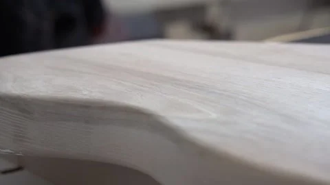 Craftsman Handmade Guitar Workshop Stock Footage 231545120