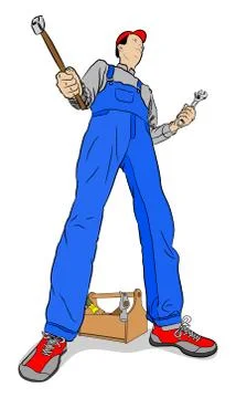 Craftsman Stock-Illustration
