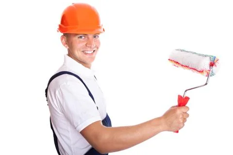 Craftsman painter Stock Photos