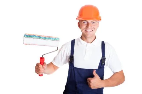Craftsman painter Stock Photos