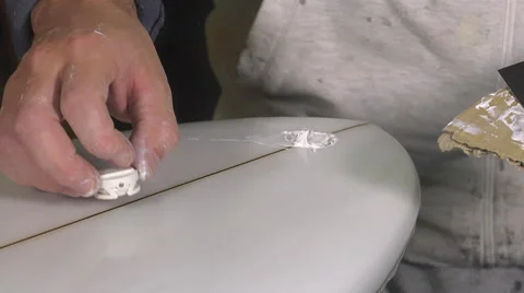 Craftsman shaper of surfboards Video stock 62463094