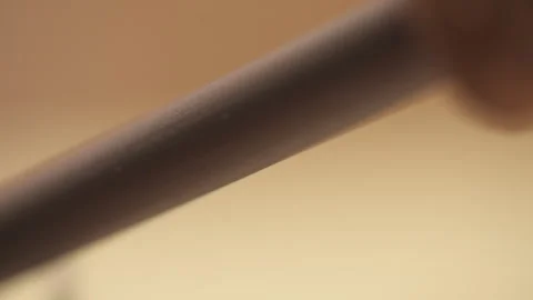 Craftsman Sharpening Stencil Knife With Leather Sharpener Stock Footage 266129304