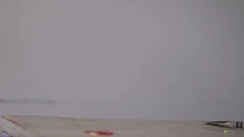 Craftsman taking his work tools on withe background Stock Footage 233128500