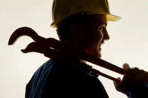 Craftsman with tools Stock-Fotos