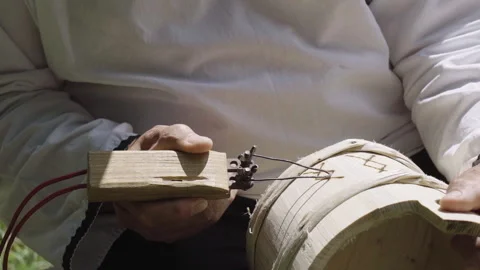 Craftsman Wood Object Pyrography Stock Footage 248066121