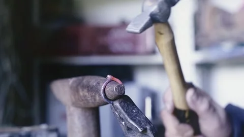 Craftsman at Work Stock Footage 244645494