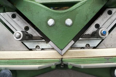 Craftsman working on frame in frameshop. Stock Photos