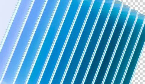 Crafty 3d render of abstract iridescent glass background made with 3d softwar Stock Illustration