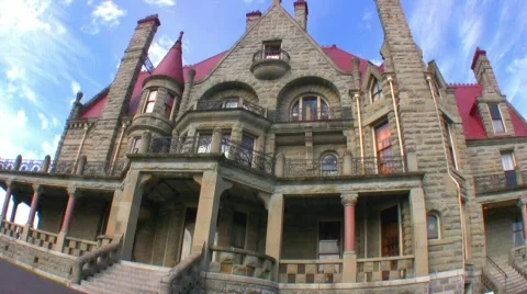 Craigdarroch Castle Stock Footage 878786