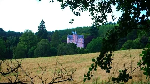 Craigievar Castle Stock Footage 82638886
