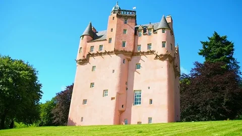 Craigievar Castle Stock Footage 82639016