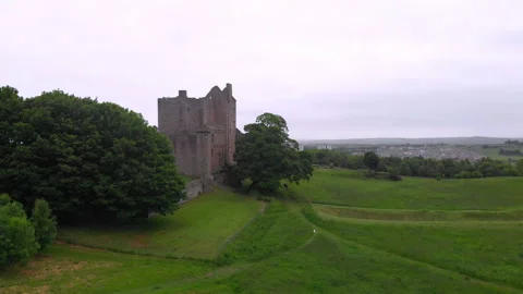 Craigmillar Castle 動画素材 160973200