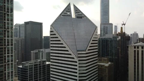 Crains Communications Building Stock Footage 158897690