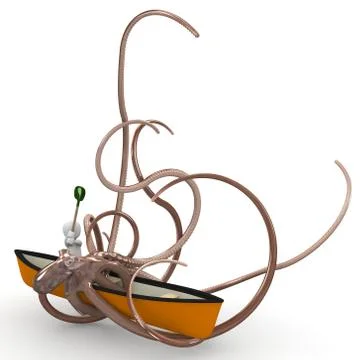 Craken Stock Illustration