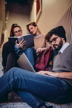 Cramming together Stock Photos