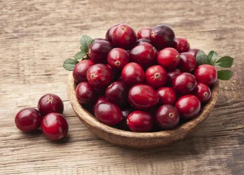 Cranberries closeup Foto stock