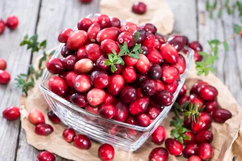 Cranberries Stock Photos