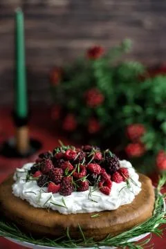 Cranberry cake Foto stock