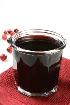 Cranberry juice Stock Photos