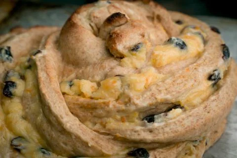 Cranberry orange bread Stock Photos