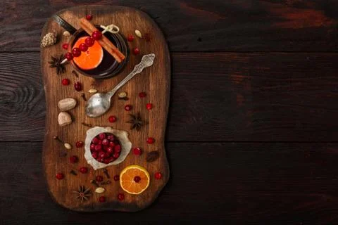 Cranberry punch Stock Photos