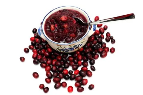 Cranberry sauce Stock-Fotos