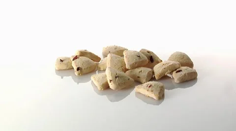 Cranberry shortbreads Stock-Footage 8574695