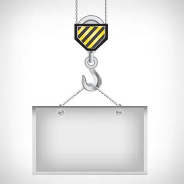 Crane build Stock Illustration