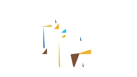 Crane Building Machine Motion Graphic Animation Vídeos de archivo 142958913
