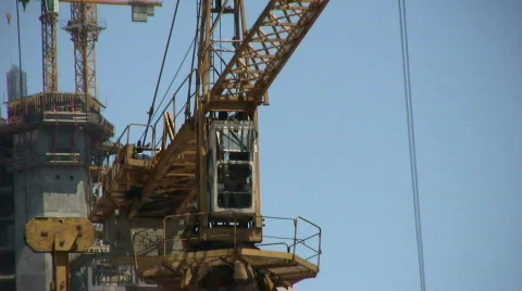 Crane close up Stock Footage 289754