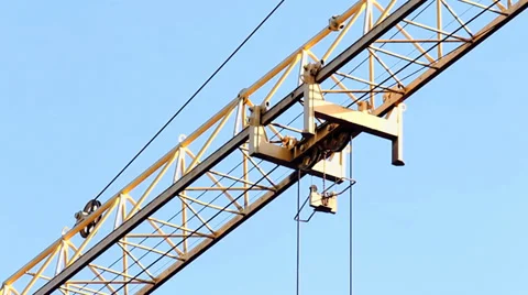Crane close-up Stock Footage 33246123