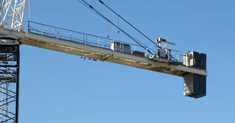 Crane Close-up Stock Footage 123452185