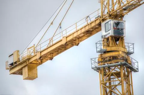 Crane Close Up Foto stock