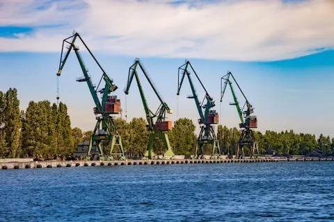 Crane coal Stock Photos