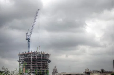 Crane in Construction Stock Photos