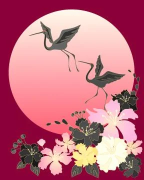 Crane design Stock Illustration