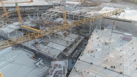 Crane down onto a Crane Video stock 117185743