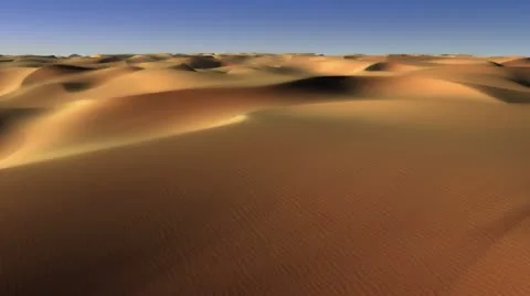 Crane flight over dunes Video stock 10878787