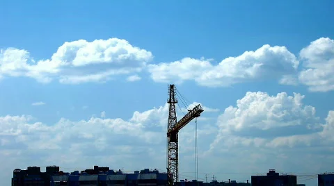 Crane Stock Footage 711208